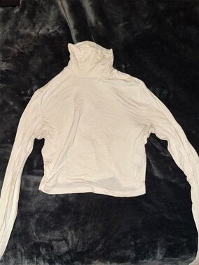 Double Zero White Long Sleeve Tee